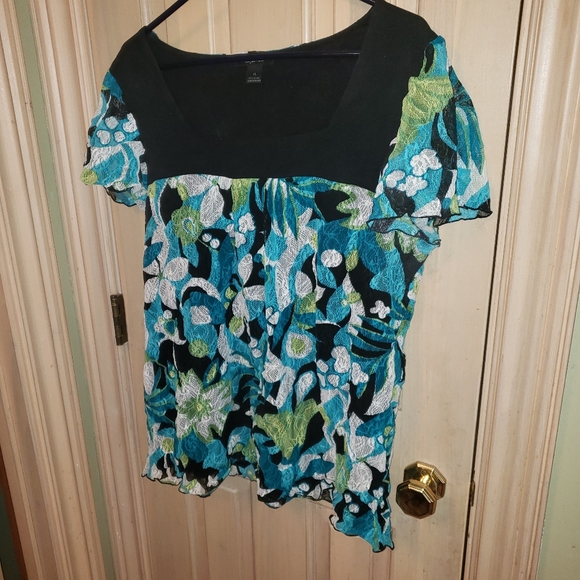 Misses sz XL Style & Co. Lace shirt - Picture 3 of 5